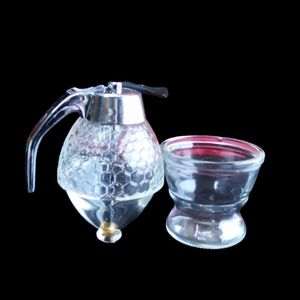 Glass Honey Dispenser